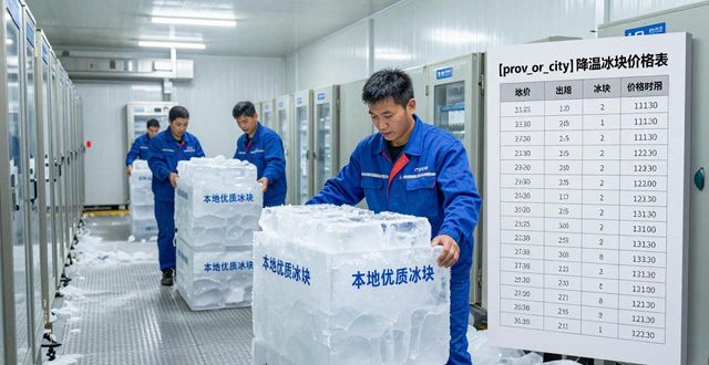 西宁降温冰块多少钱一吨？本地制冰厂报价来了